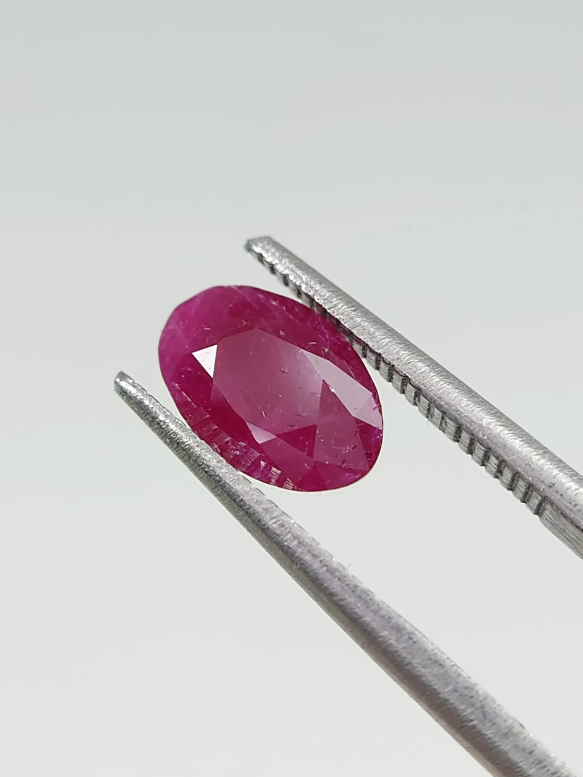 1.4ct Natural Ruby Oval Cut From Afghanistan — view 5